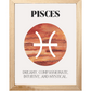 Pisces Zodiac Art Print