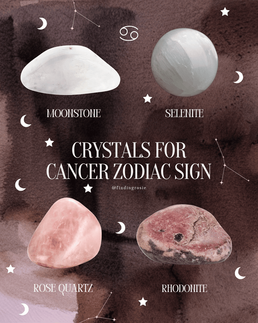 Crystals for Cancer Zodiac Sign