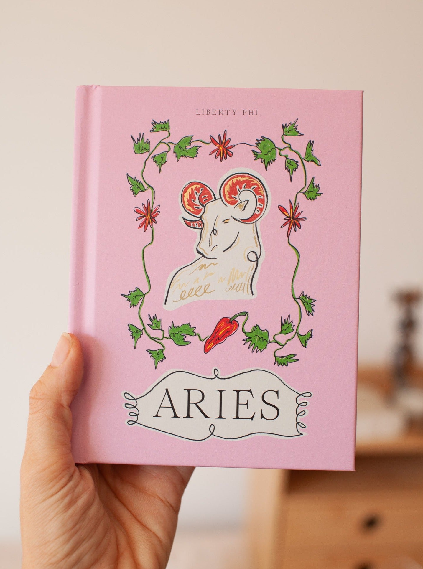 Aries Book by Liberty Phi