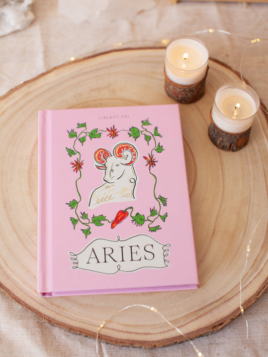 Aries Book by Liberty Phi