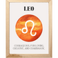 Leo Zodiac Wall Art Print