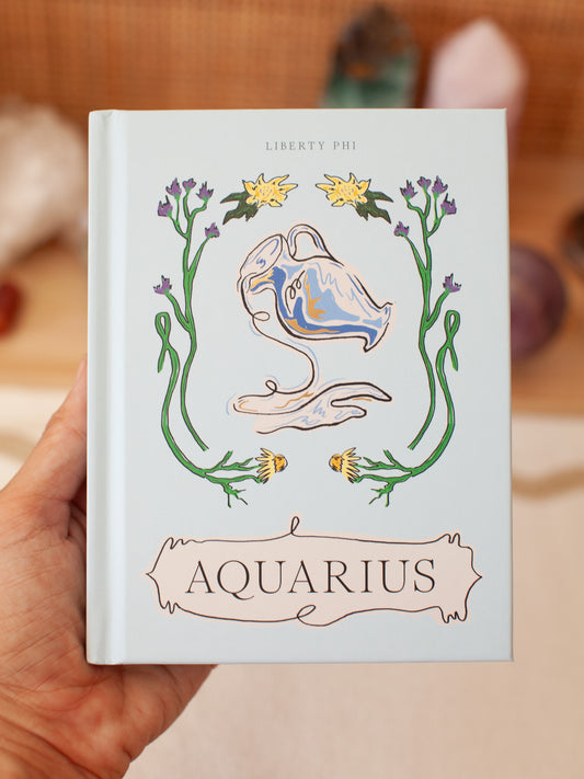 Aquarius Book by Liberty Phi