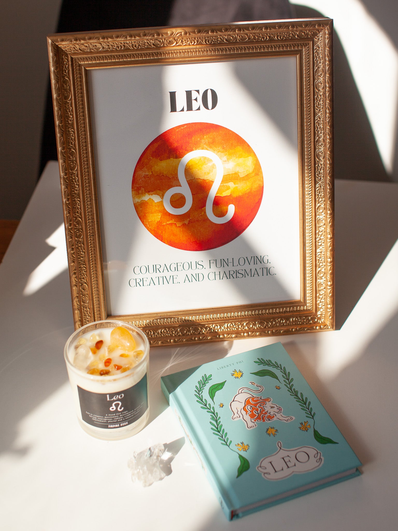Leo Zodiac Gift Set