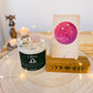 Libra Zodiac Crystal Candle