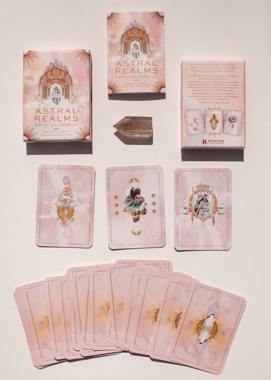 Astral Realms Crystal Oracle Deck