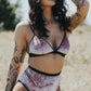 Rose Quartz | Dusty Pink Velvet Underwear