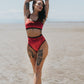 Ruby Red Velvet Crop | Finding Rosie Underwear