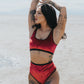 Ruby Red Velvet Crop | Finding Rosie Underwear