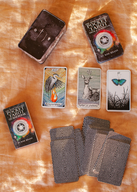 The Wild Unknown Pocket Tarot Deck and Guidebook